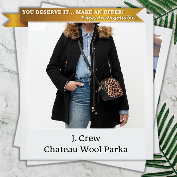 J. Crew Jackets & Blazers - J Crew S Women's Parka Italian Wool